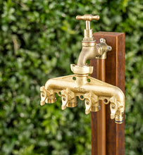 Load image into Gallery viewer, Neta Brass 4-Way Screw-on Universal Tap