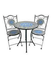 Load image into Gallery viewer, Mosaic Table & 2 Chairs