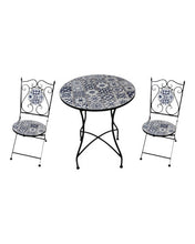 Load image into Gallery viewer, Mosaic Table & 2 Chairs