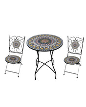 Load image into Gallery viewer, Mosaic Table & 2 Chairs