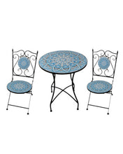 Load image into Gallery viewer, Mosaic Table & 2 Chairs