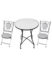 Load image into Gallery viewer, Mosaic Table & 2 Chairs