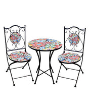 Load image into Gallery viewer, Mosaic Table & 2 Chairs