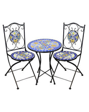Load image into Gallery viewer, Mosaic Table & 2 Chairs