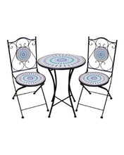 Load image into Gallery viewer, Mosaic Table & 2 Chairs