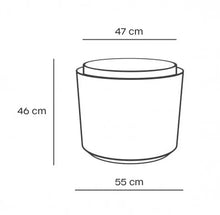 Load image into Gallery viewer, Berberis 55 Self-Watering Large Volume Flower Pot