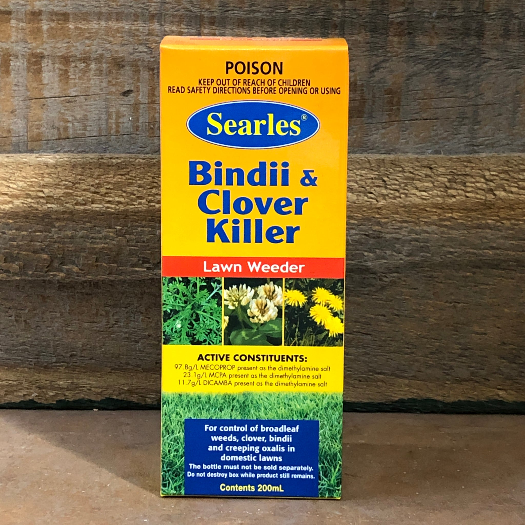 bindi herbicide Searles Bindii & Clover Killer – Northcote Nursery