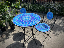 Load image into Gallery viewer, Mosaic Table & 2 Chairs
