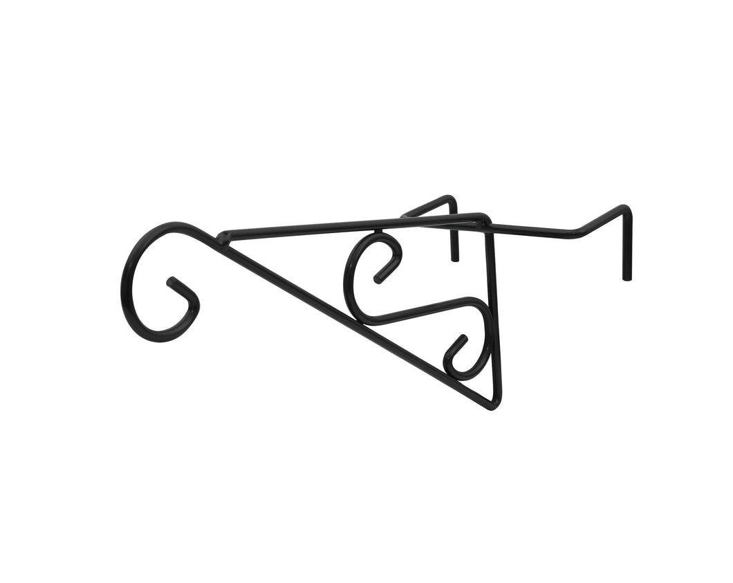 Scrolled Fence Bracket Black