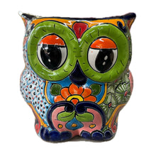 Load image into Gallery viewer, Talavera Owl Planter
