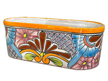 Load image into Gallery viewer, Talavera Planter Long Medium
