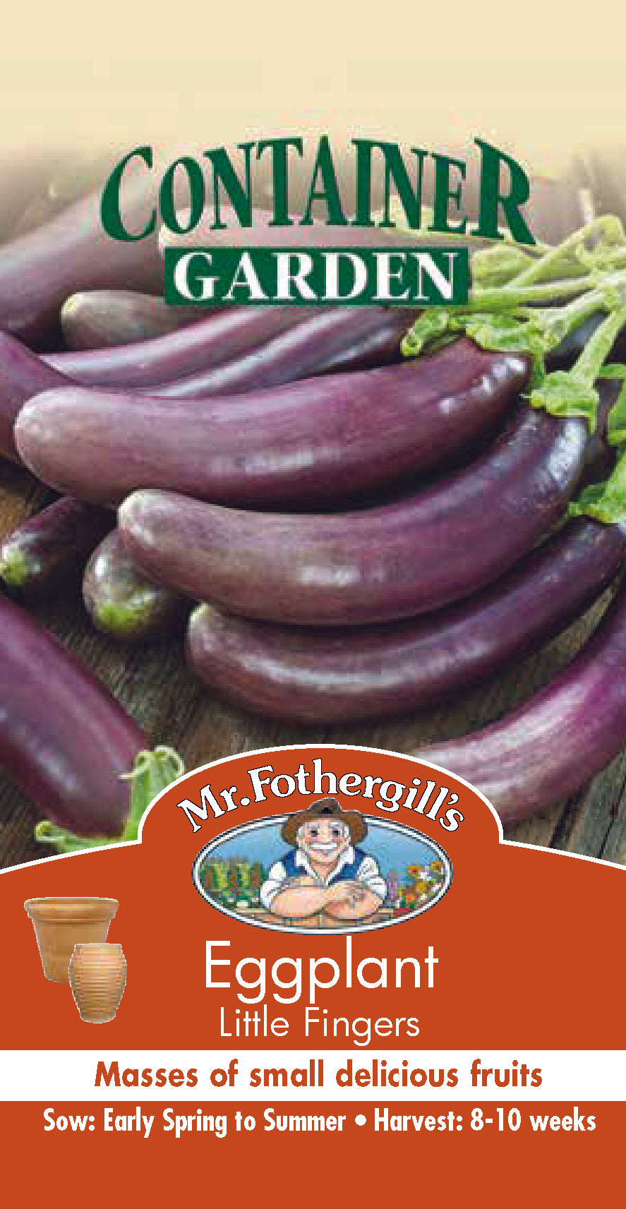 Eggplant ‘Little Fingers’ seeds