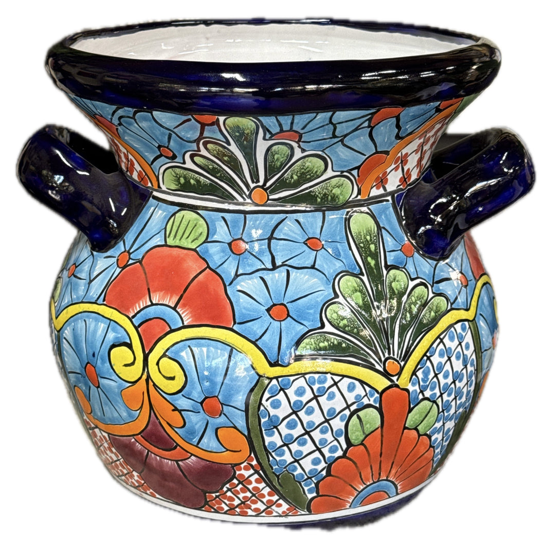 Talavera Pot with Handles