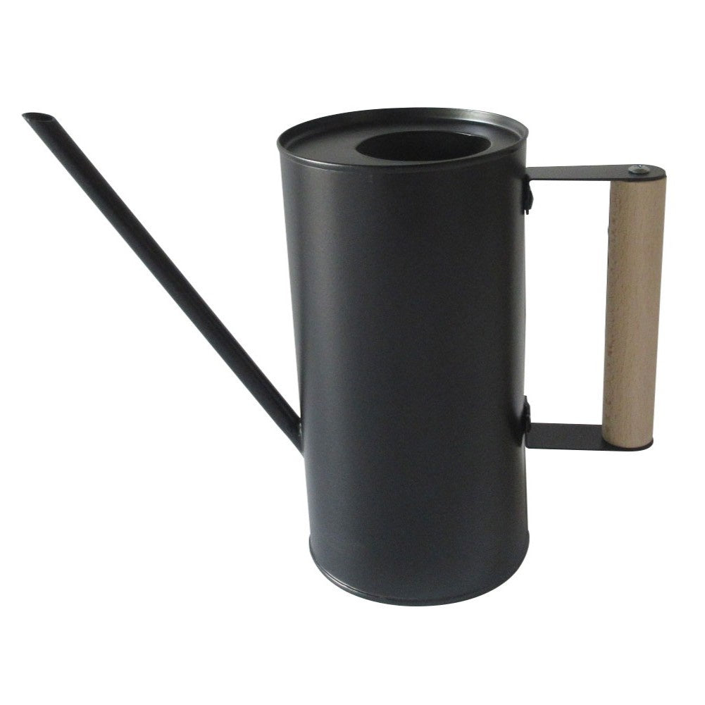 Watering Can Modern Metal 1.3L - Matte Black