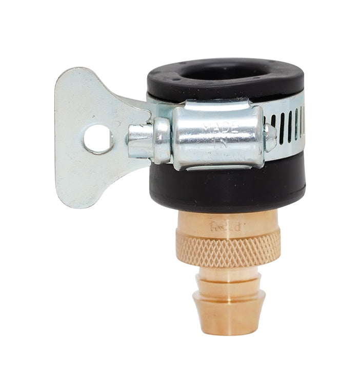 Neta 12mm/15mm Brass Plain Tap Adaptor