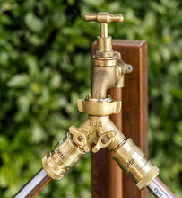 Load image into Gallery viewer, Neta 12mm Brass Click-on Universal Twin Tap
