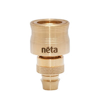 Load image into Gallery viewer, Neta 12mm Brass Screw-on Hose Connector
