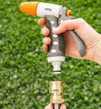 Load image into Gallery viewer, Neta 12mm Brass EZ Hose Connector with Stop
