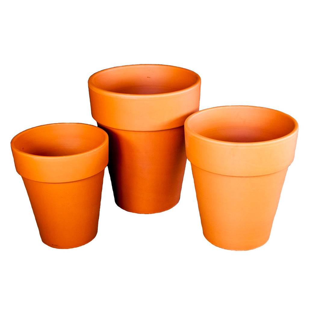 Terracotta Tall Rim Cone