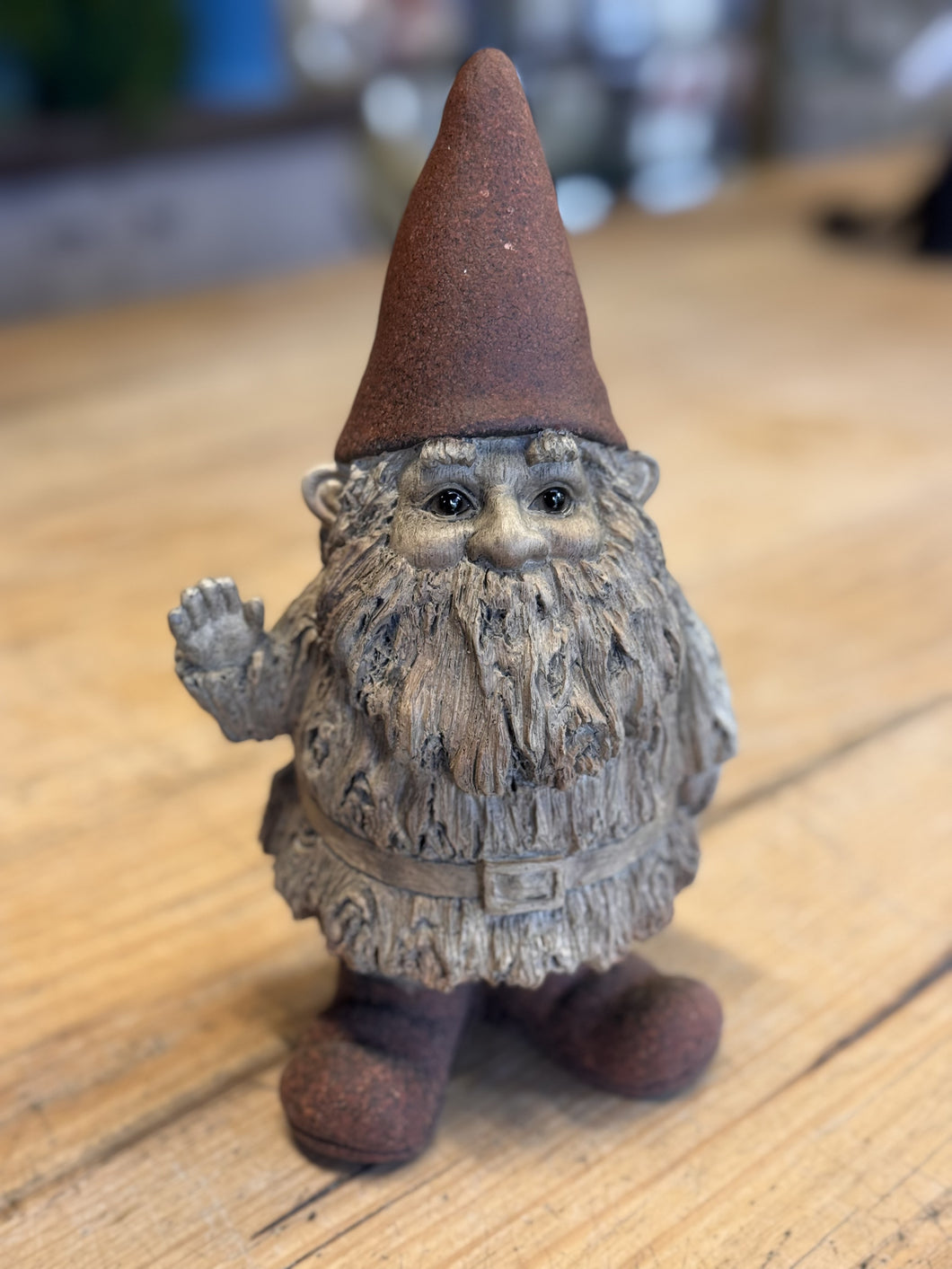 Rustic Standing Gnome