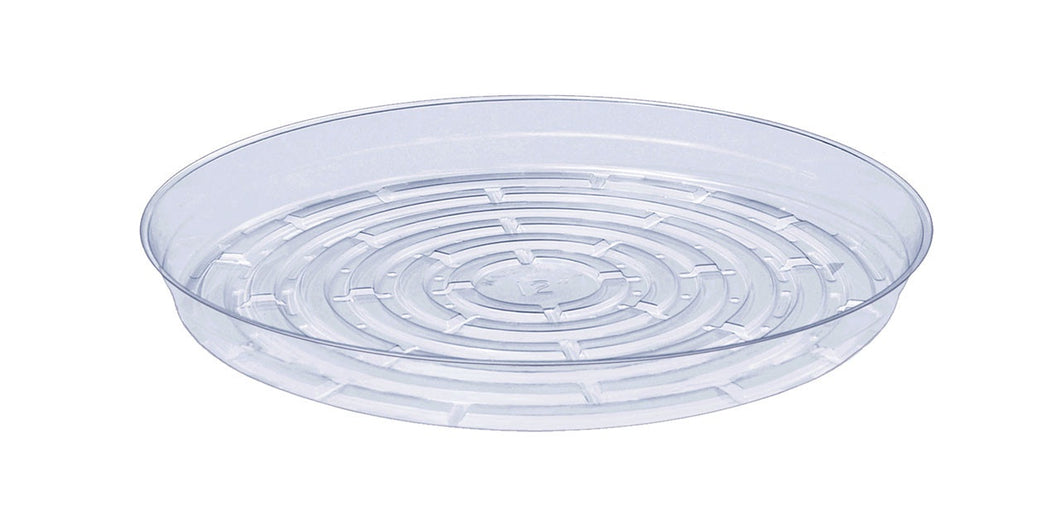 Everspring Vinyl Saucer Clear Round