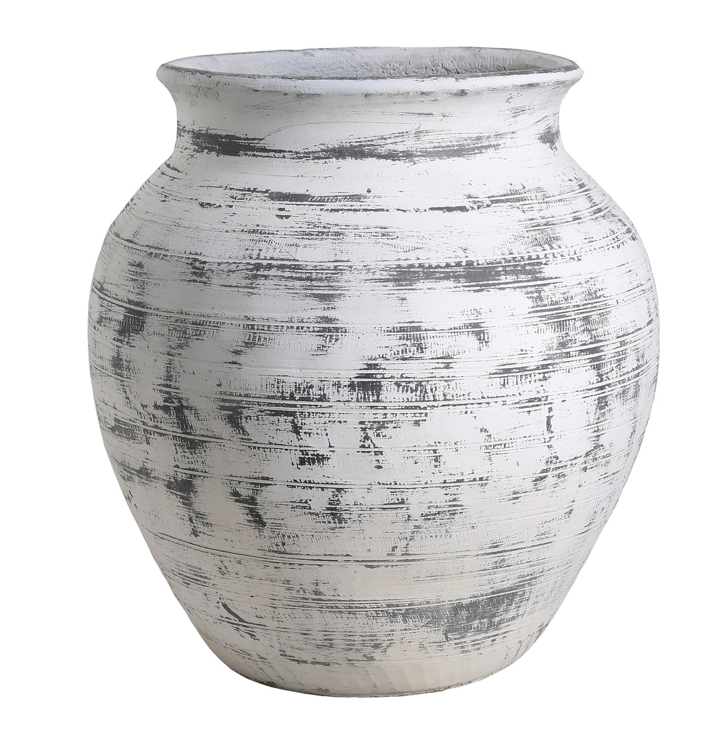Drift Belly Pot - White