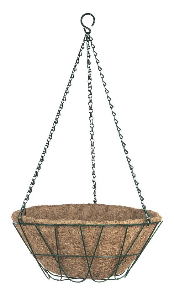 Hanging Basket Standard Green with Liner