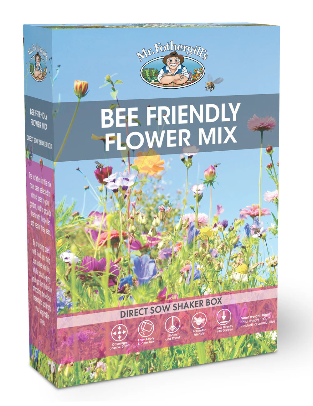 Seed Shaker Mix - Bee Friendly Flower