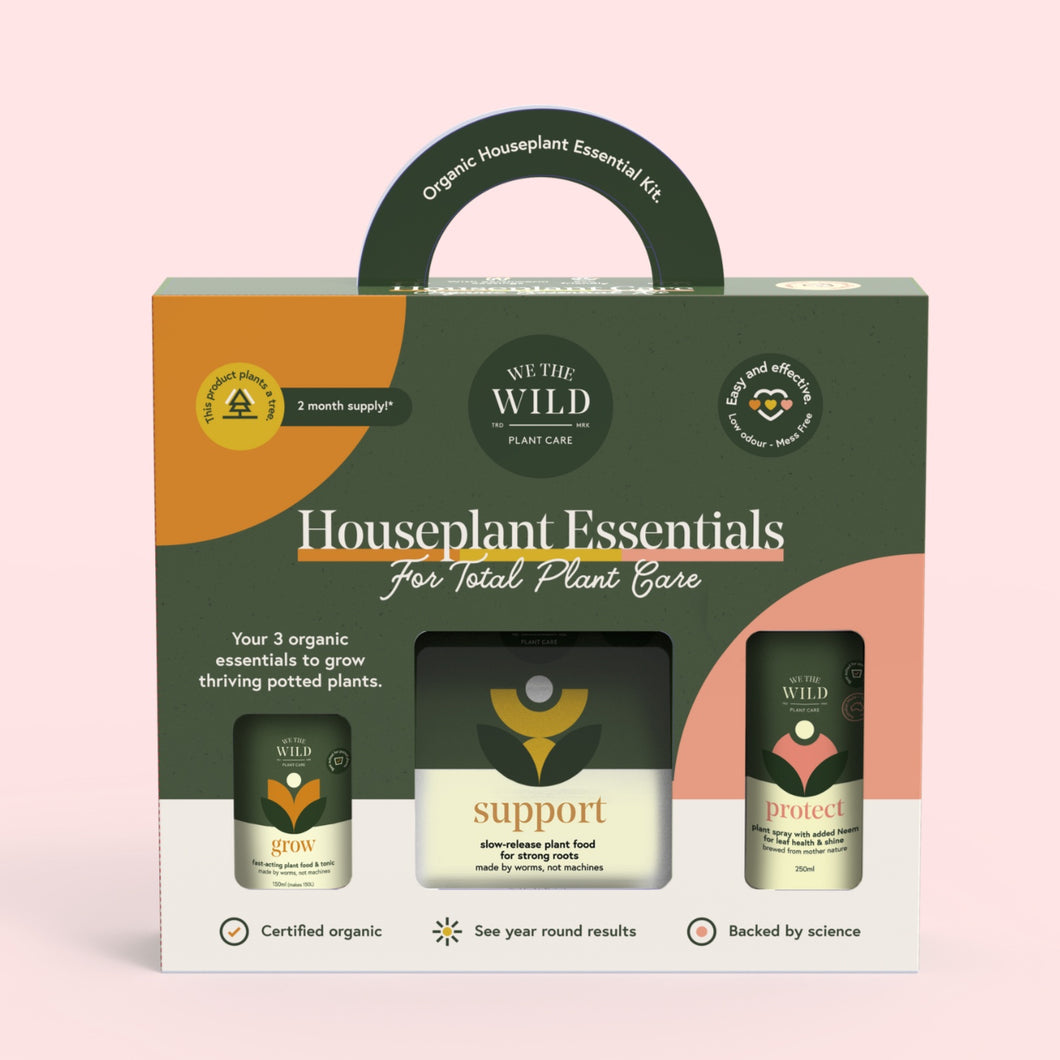 We the Wild – Houseplant Care Essentials Kit