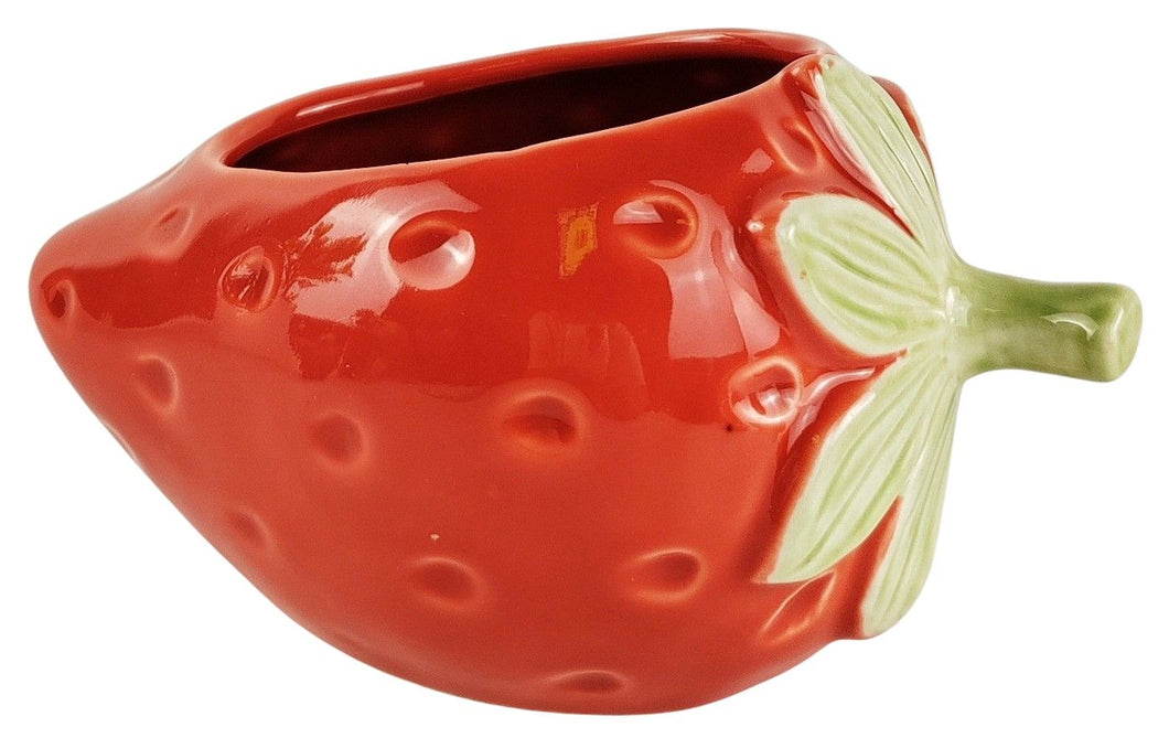 Strawberry Planter Red