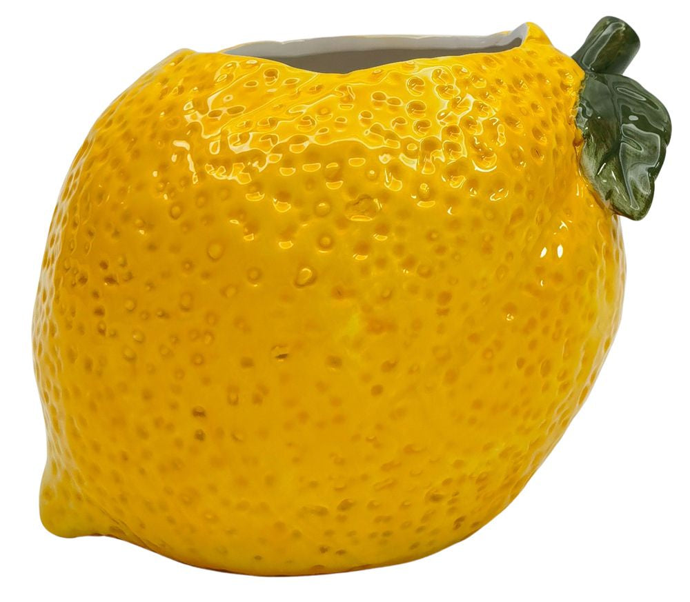 Lemon Planter Yellow