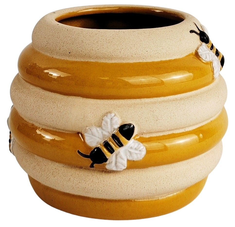 Beehive Planter Honeycomb & Sand