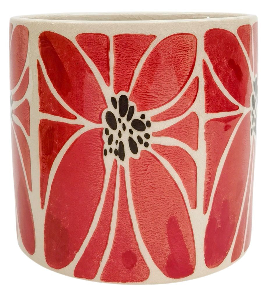 Florence Planter Red