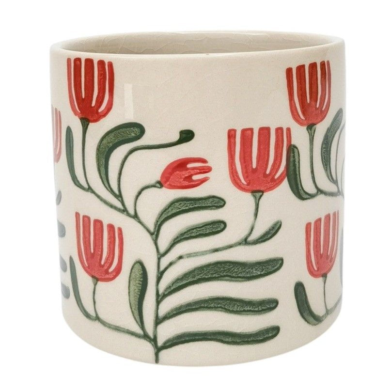 Pilbra Planter Green & Red