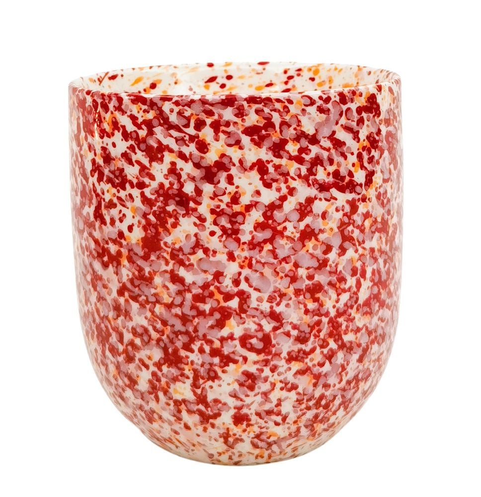 Speckle Planter Pink & Red