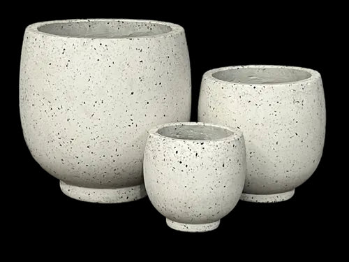 Terrazzo Tub White