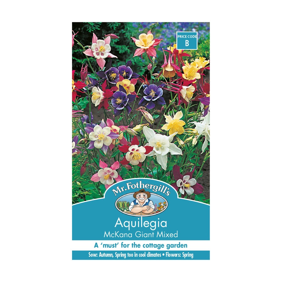 Aquilegia 'McKana Giant Mixed' Seeds