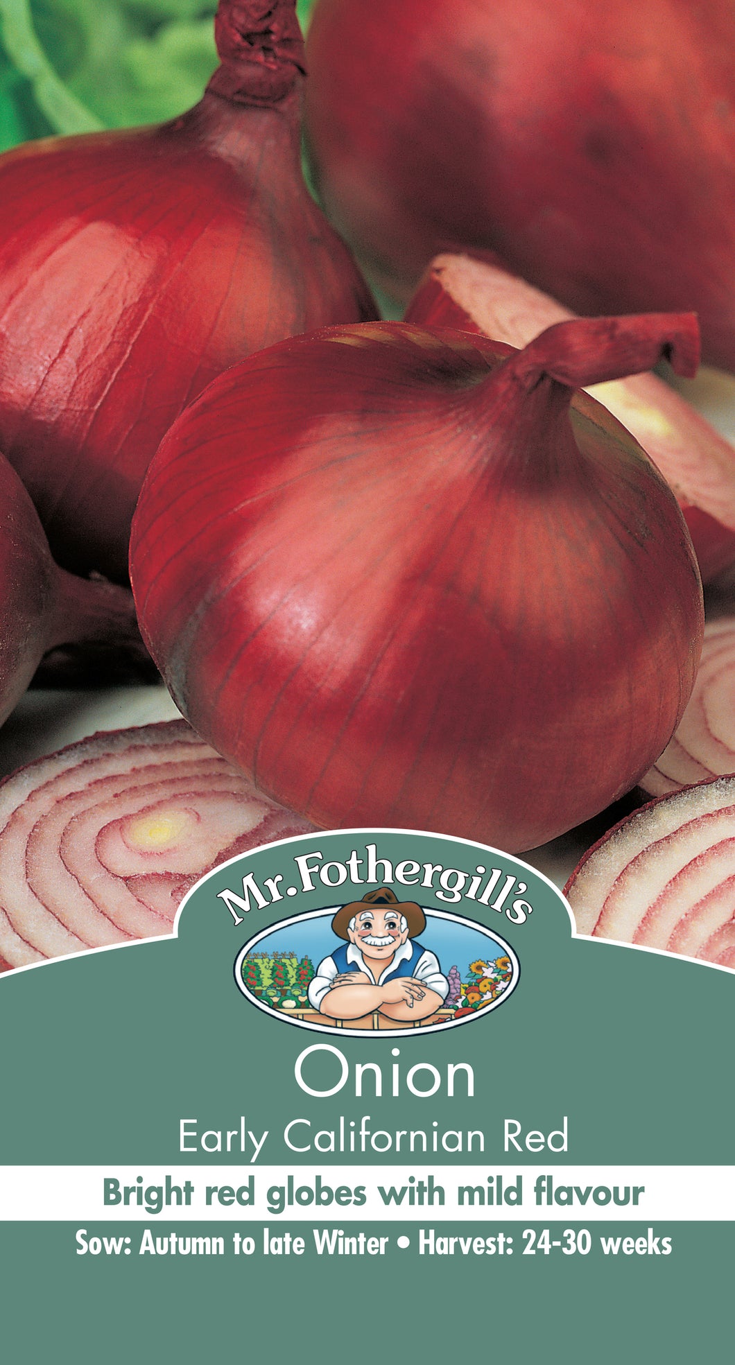 Onion ‘Early Californian Red’ Seeds