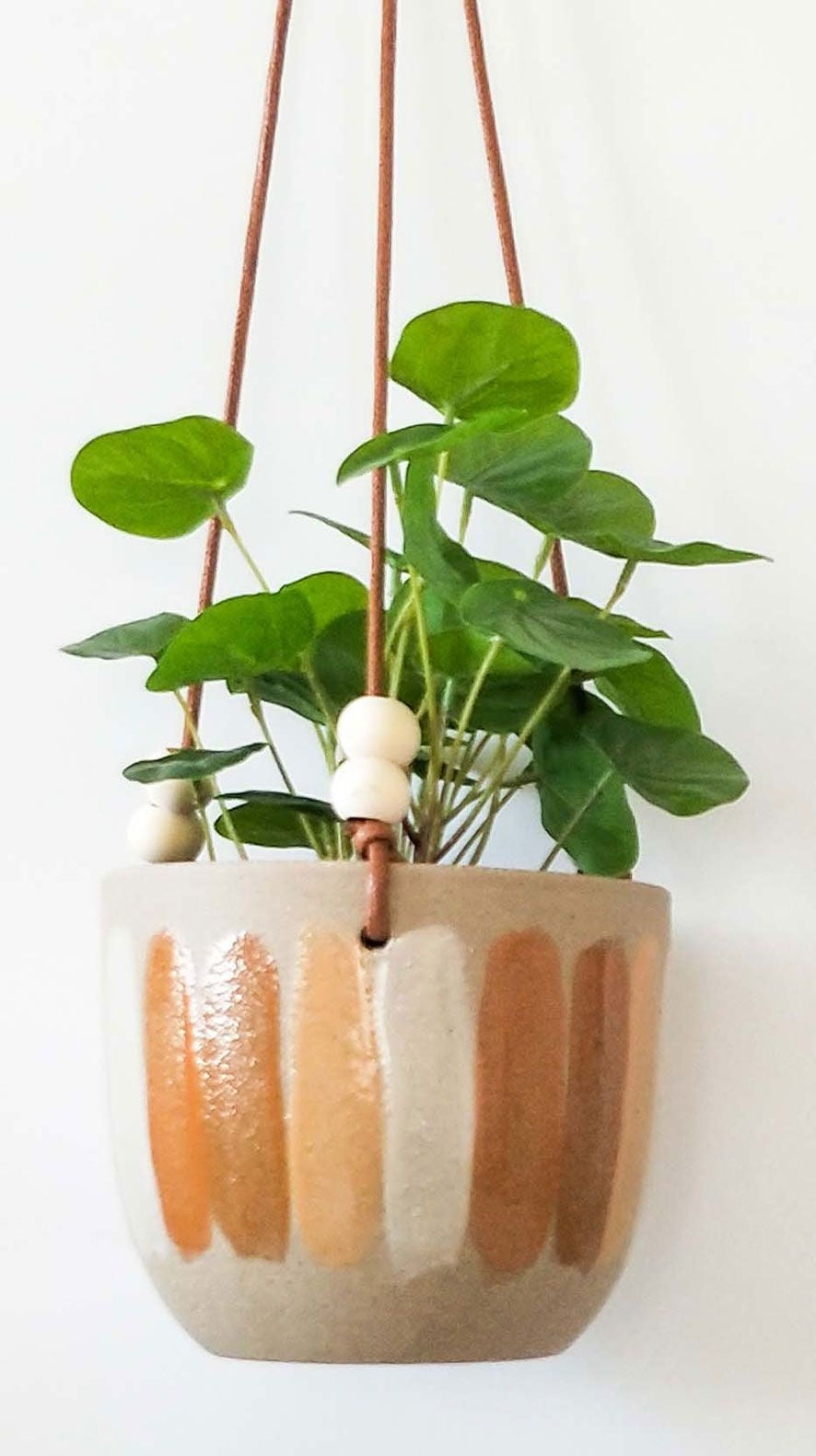 Citrus Hanging Planter Sand Orange