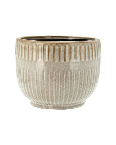 Planter Round - Light Beige