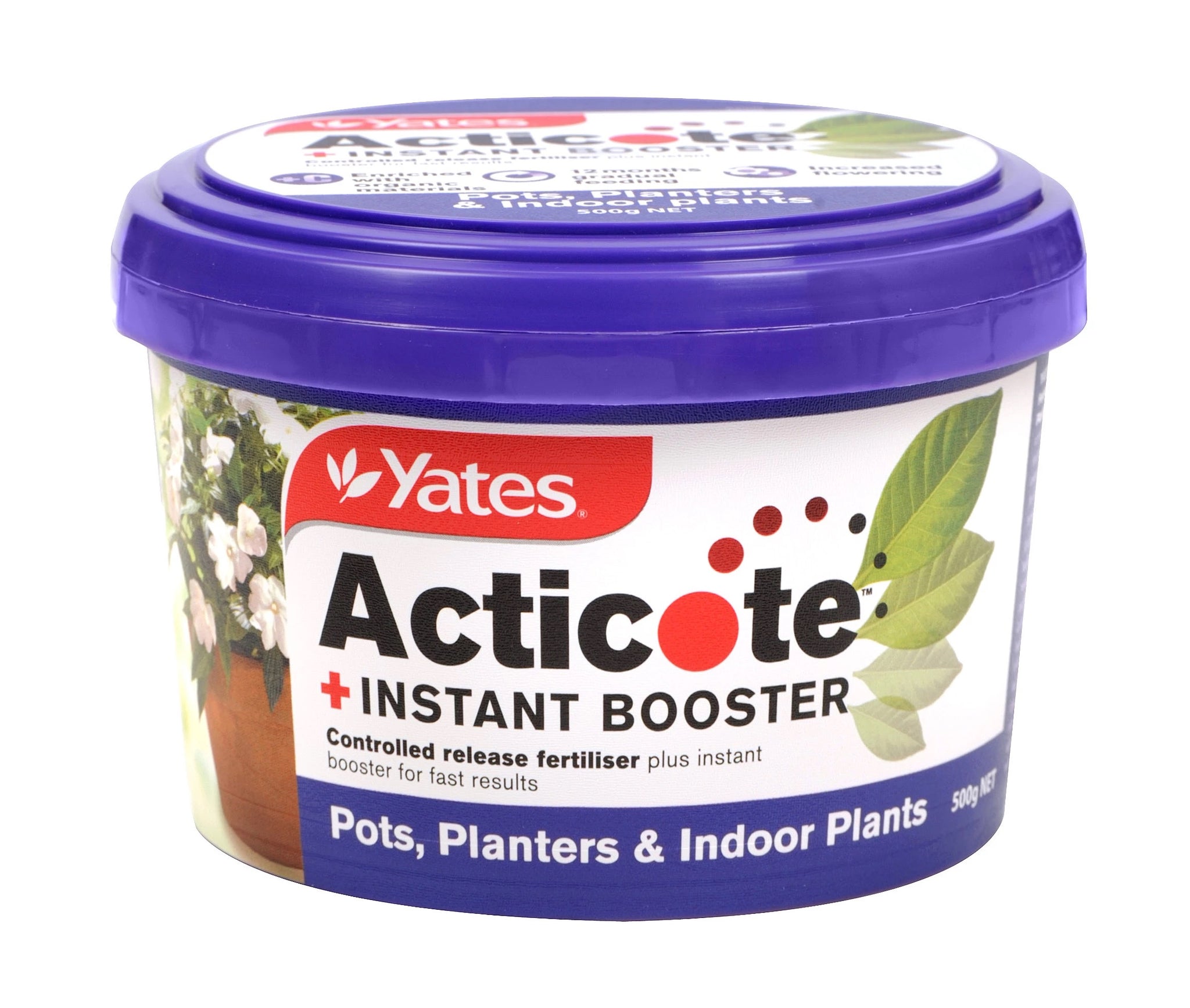 yates indoor plant food Yates Acticote + Instant Booster Controlled Release Fertiliser for Pot –  Northcote Nursery