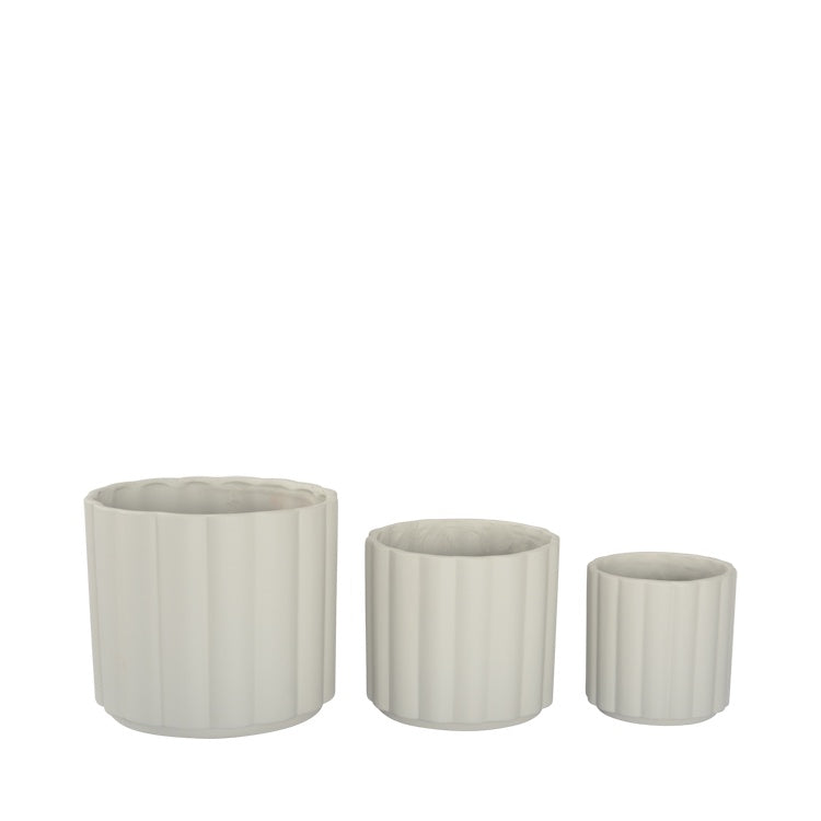 Alexa Planter Pot - Grey
