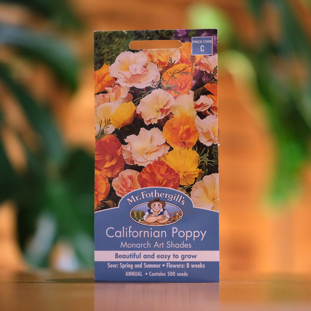 Californian Poppy 'Monarch Art Shades' seeds