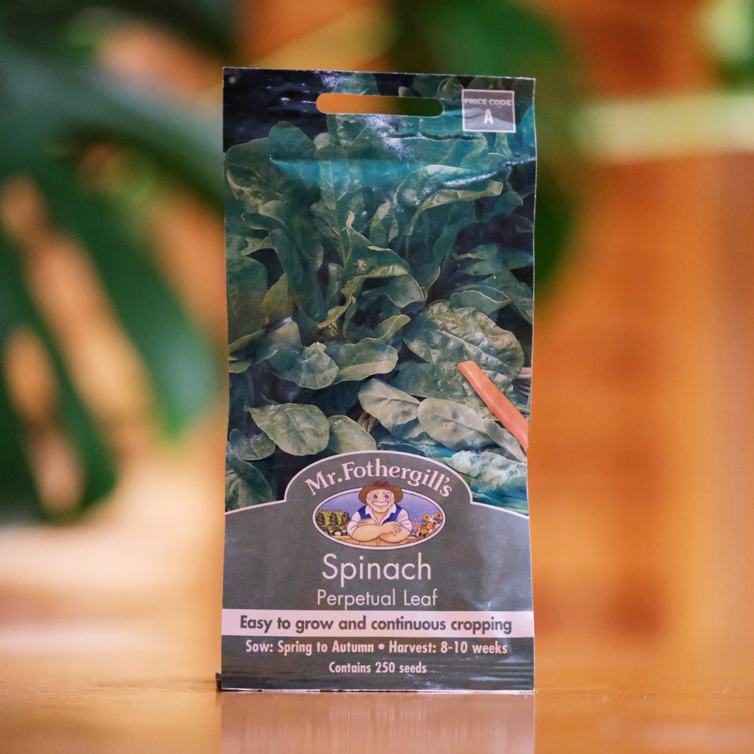 Spinach 'Perpetual Leaf' Seeds