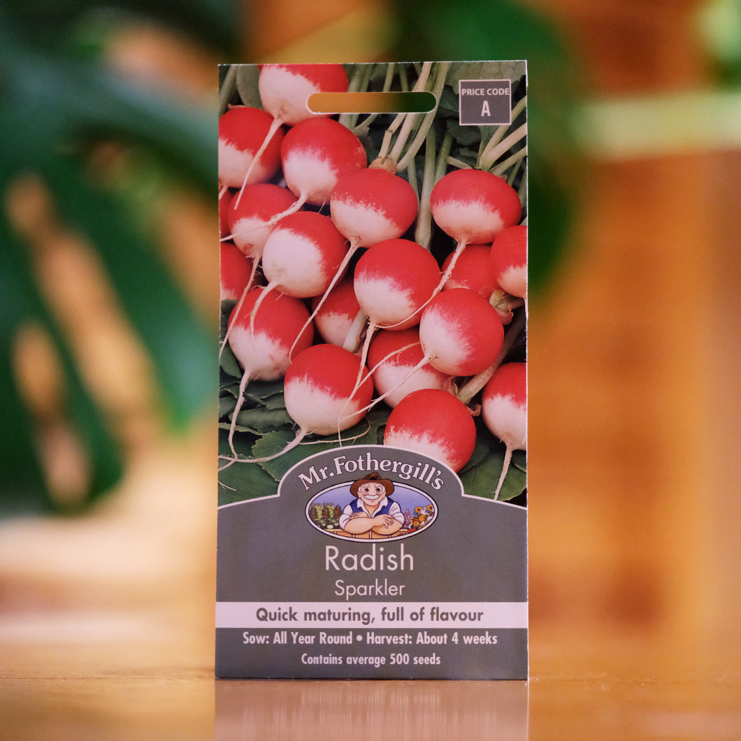 Radish 'Sparkler' seeds