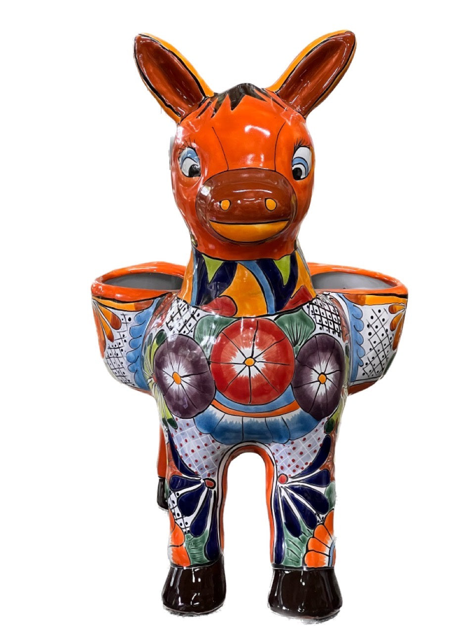 Talavera Donkey Figure Extra Large