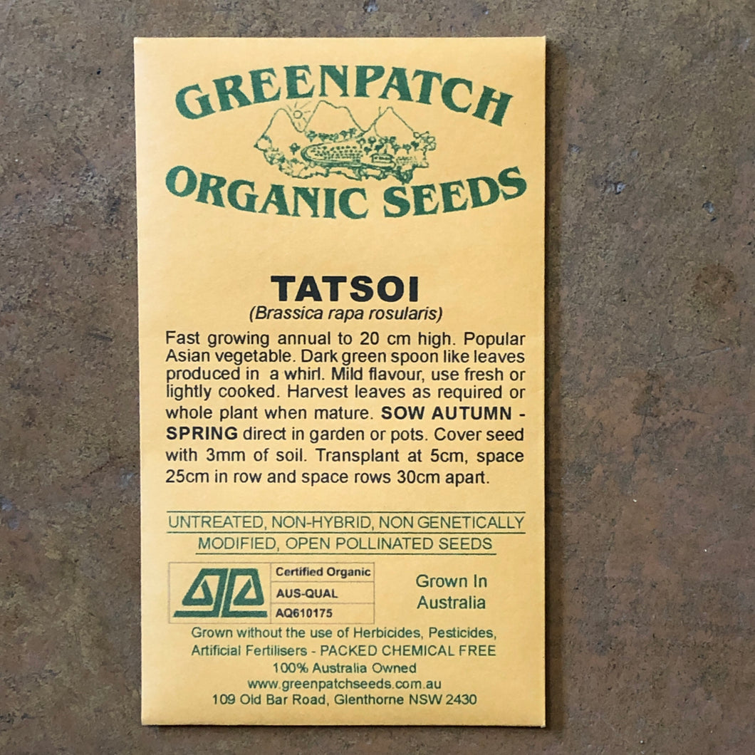 Tatsoi Greenpatch Seeds