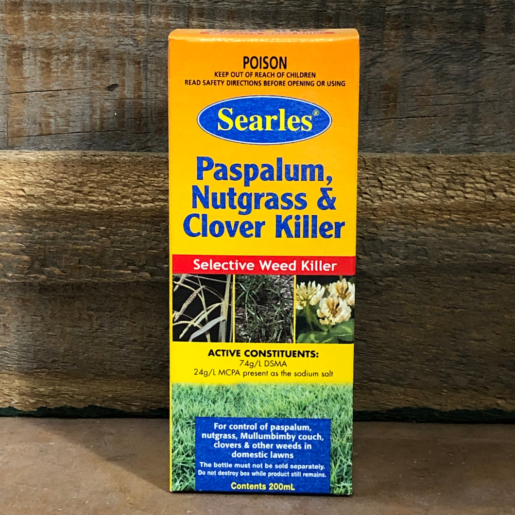 Paspalum, Nutgrass & Clover Killer