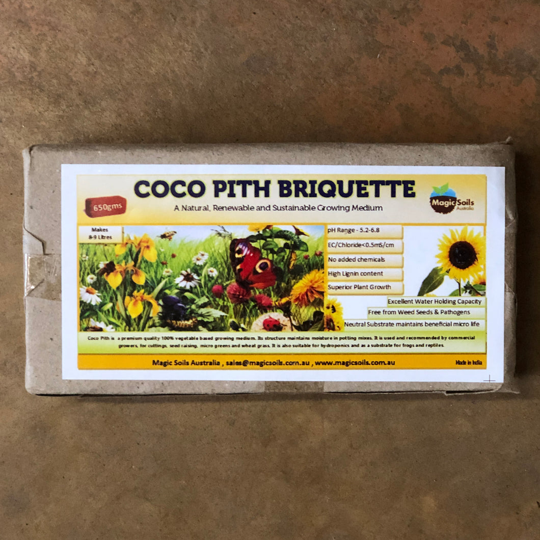 Coco Pith Briquette