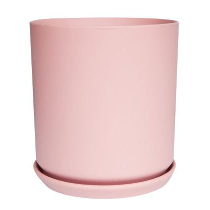 Cylinder Pot Matte Blush